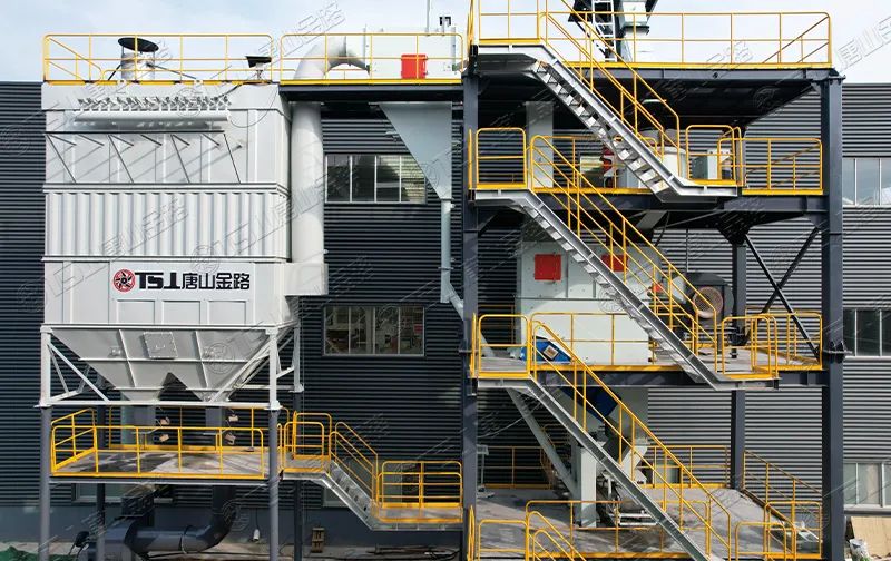 浙江干法制砂樓項(xiàng)目安裝飛快，馬上完工！